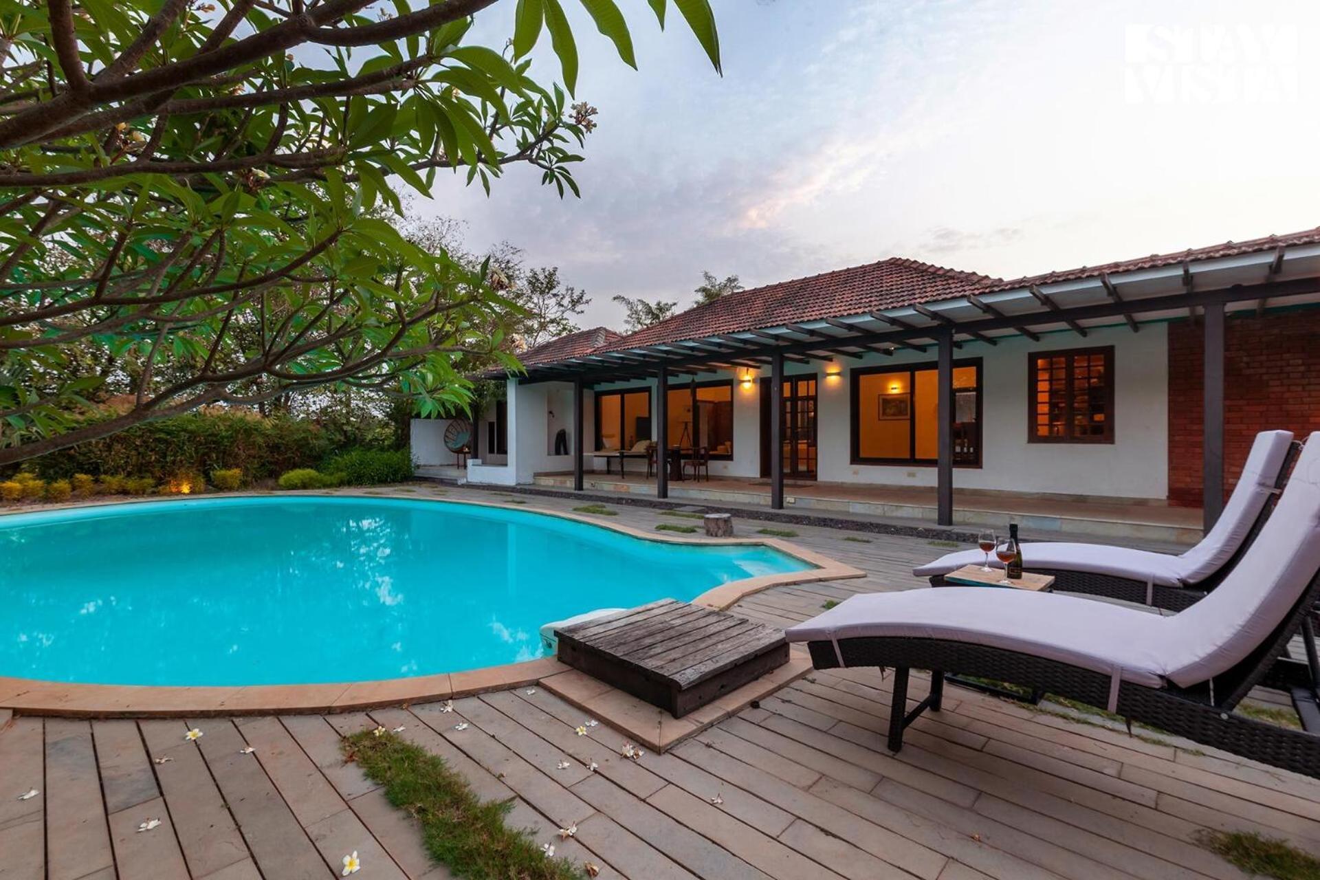 Wander Beyond By Stayvista - Featuring A Bali-Themed Abode And A Refreshing Swimming Pool Alibág Kültér fotó
